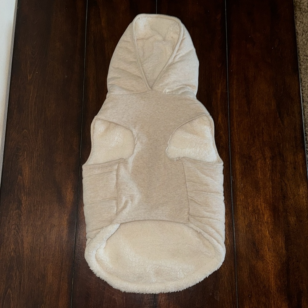 NWOT SimplyDog Fleece Dog Jacket with Hood - Large - Picture 3 of 9